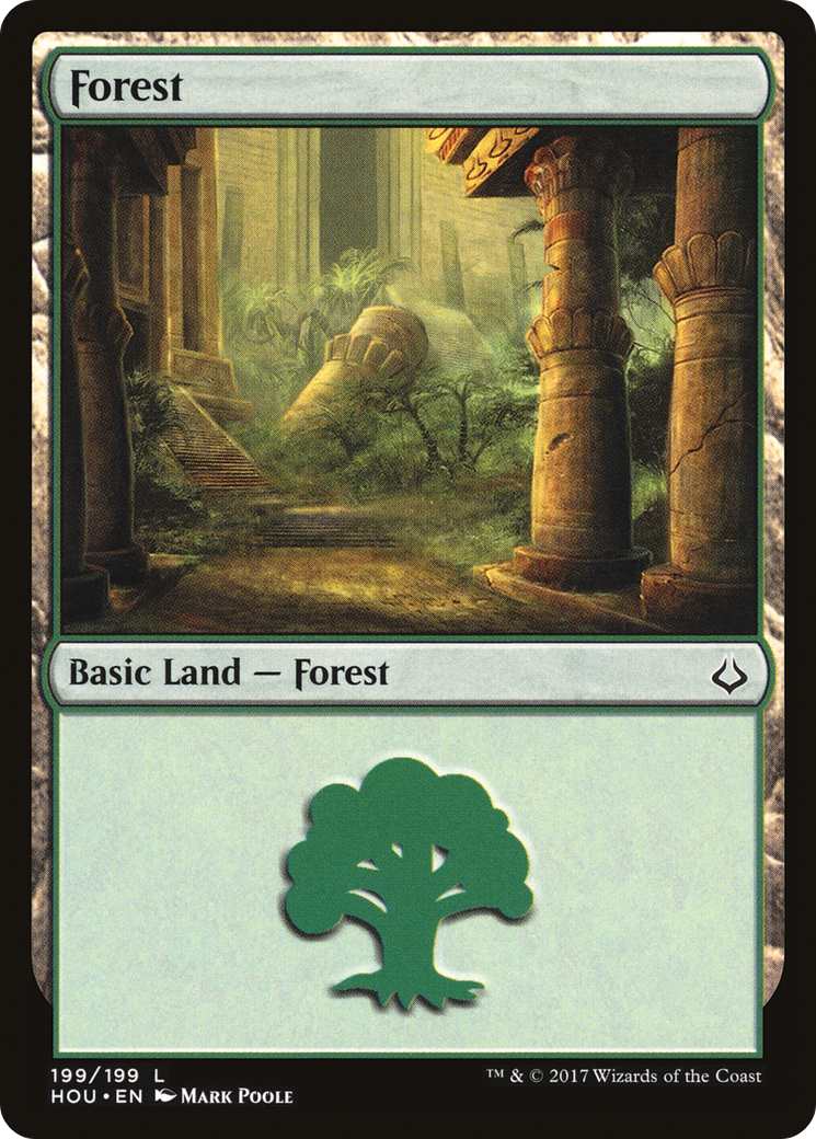 Forest (199) [Hour of Devastation] | Silver Goblin