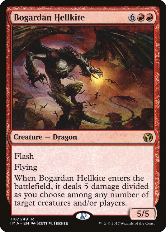 Bogardan Hellkite [Iconic Masters] Foil