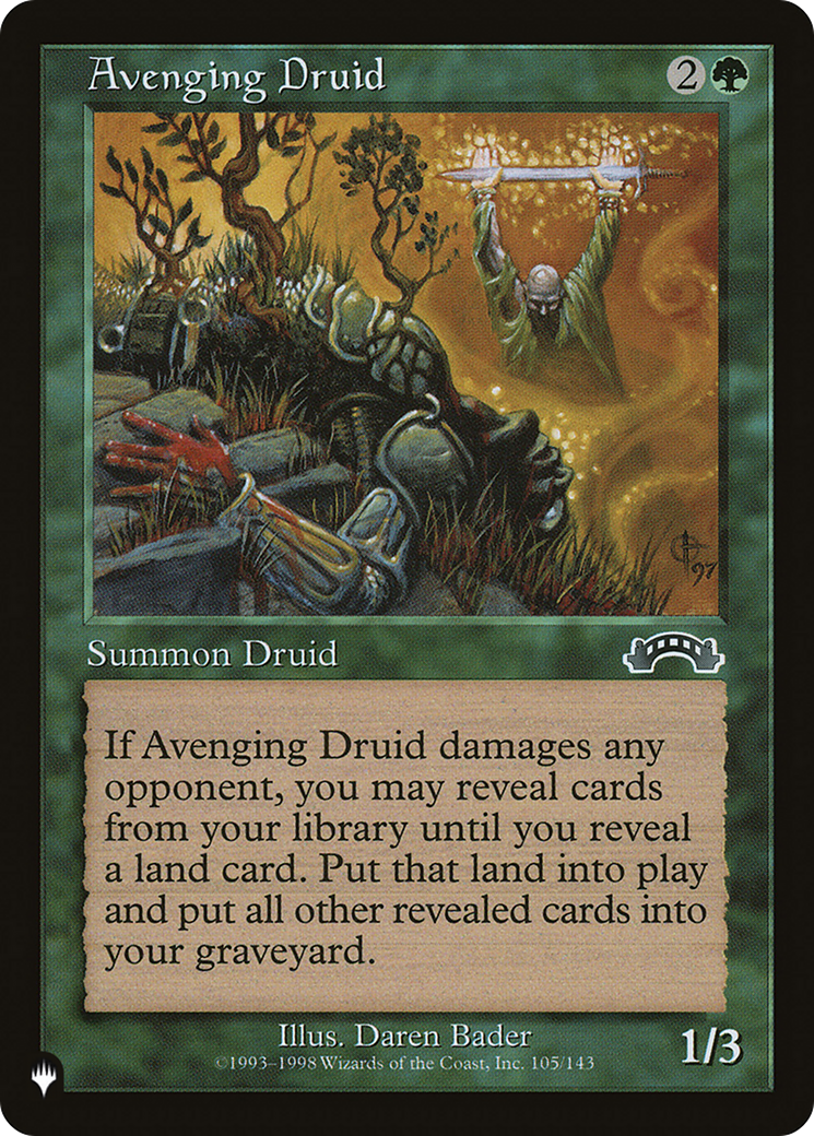 Avenging Druid [The List Reprints] | Silver Goblin