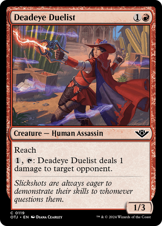 Deadeye Duelist [Outlaws of Thunder Junction] Foil