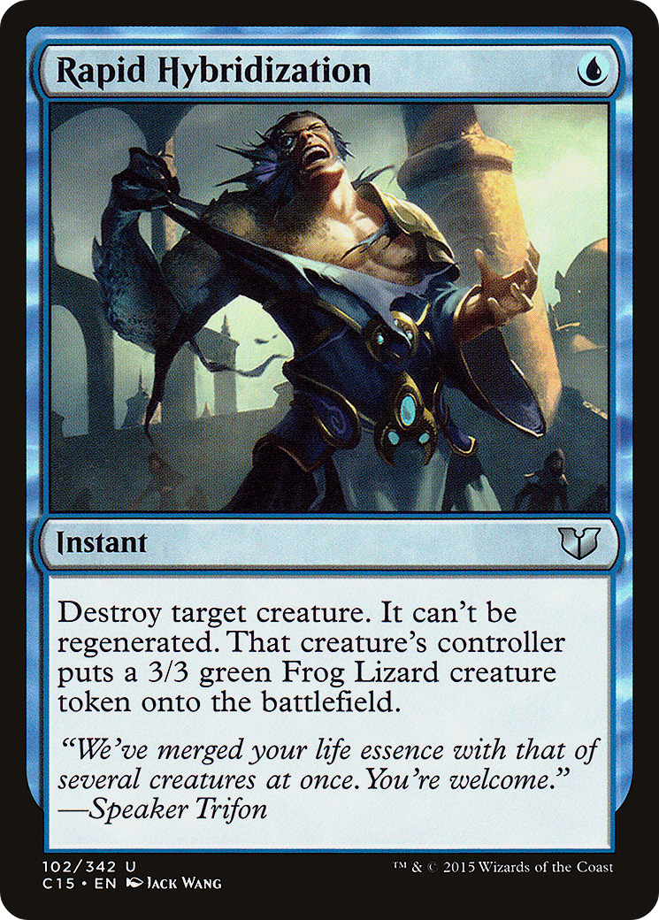 Rapid Hybridization [Commander 2015] | Silver Goblin