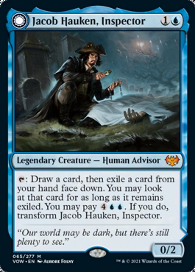 Jacob Hauken, Inspector // Hauken's Insight [Innistrad: Crimson Vow] | Silver Goblin