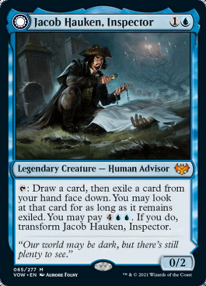 Jacob Hauken, Inspector // Hauken's Insight [Innistrad: Crimson Vow] Foil