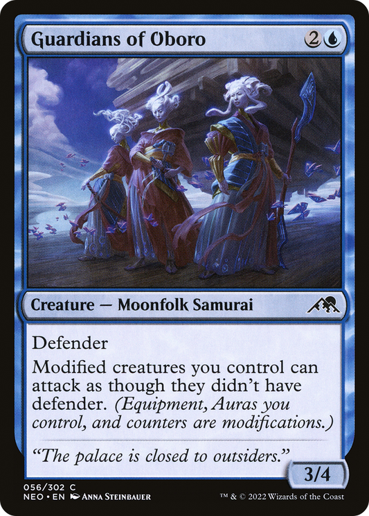Guardians of Oboro [Kamigawa: Neon Dynasty] Foil