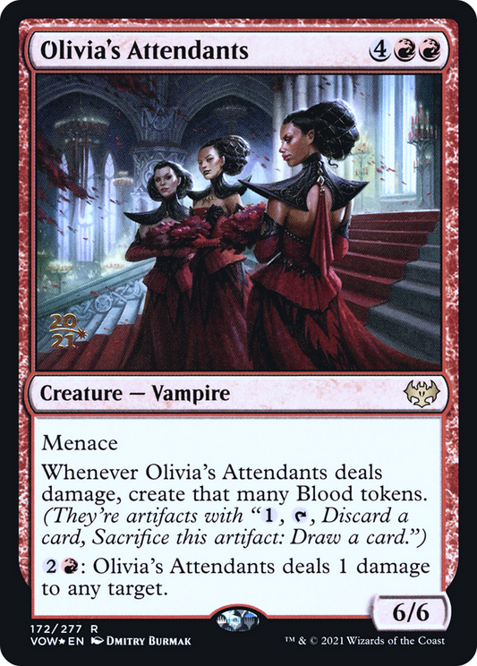 Olivia's Attendants [Innistrad: Crimson Vow Prerelease Promos]