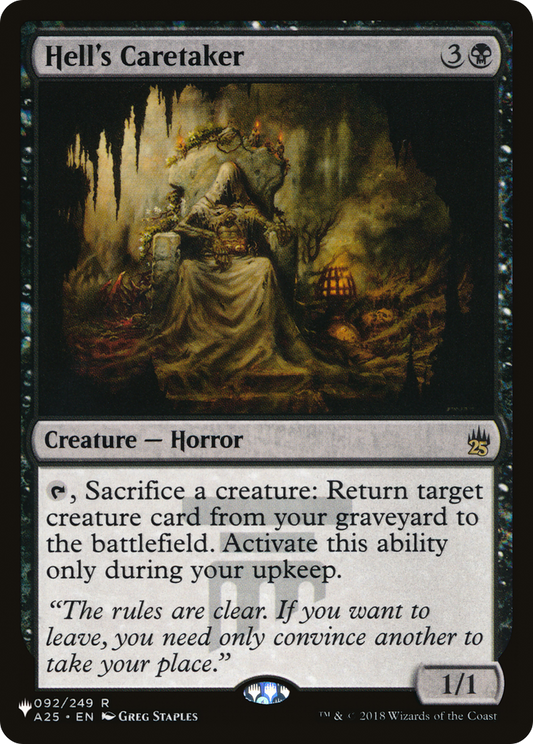 Hell's Caretaker (A25-92)