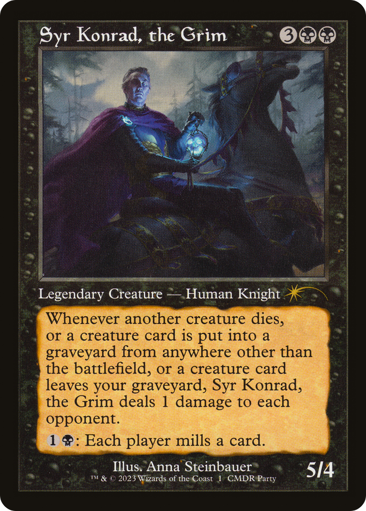 Syr Konrad, the Grim (Retro) [MagicFest 2023] Foil