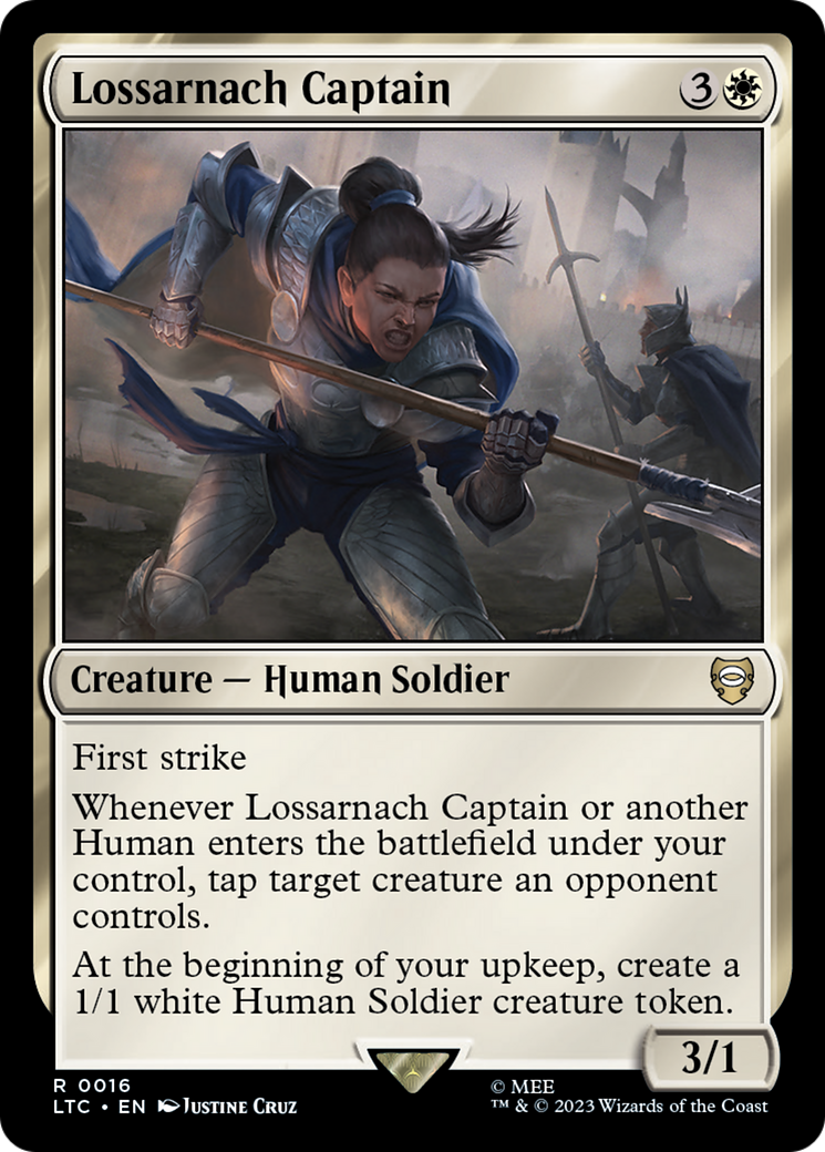 Lossarnach Captain [The Lord of the Rings: Tales of Middle-Earth Commander] | Silver Goblin