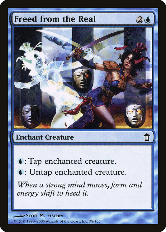 Freed from the Real [Saviors of Kamigawa] Foil