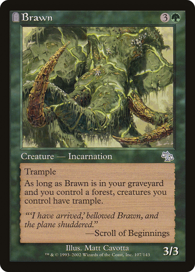 Brawn [Judgment] Foil