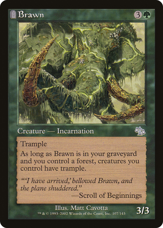 Brawn [Judgment] Foil