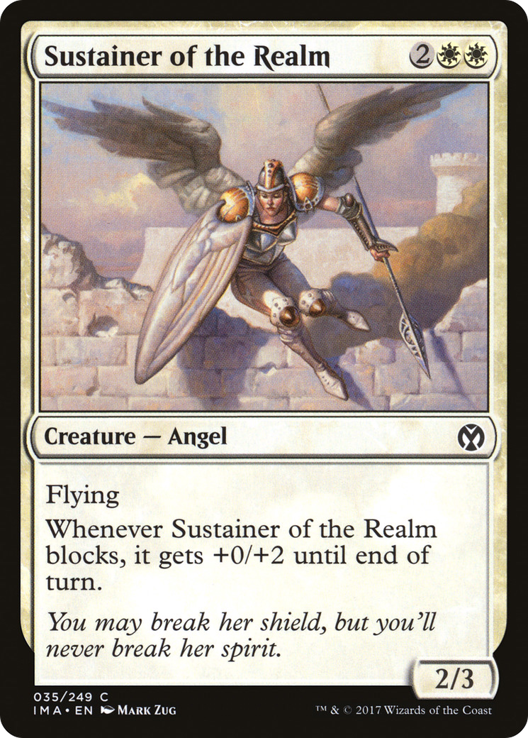 Sustainer of the Realm [Iconic Masters] Foil