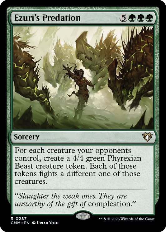 Ezuri's Predation [Commander Masters] Foil
