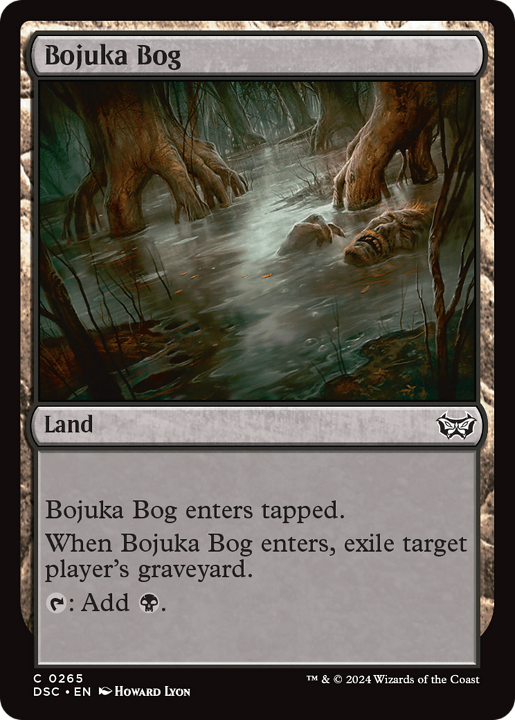 Bojuka Bog [Duskmourn: House of Horror Commander] | Silver Goblin