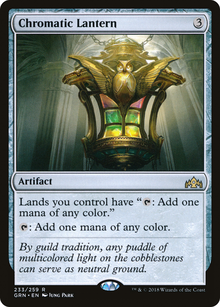 Chromatic Lantern [Guilds of Ravnica] | Silver Goblin