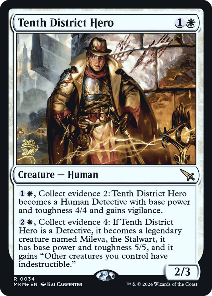 Tenth District Hero Foil (34S)