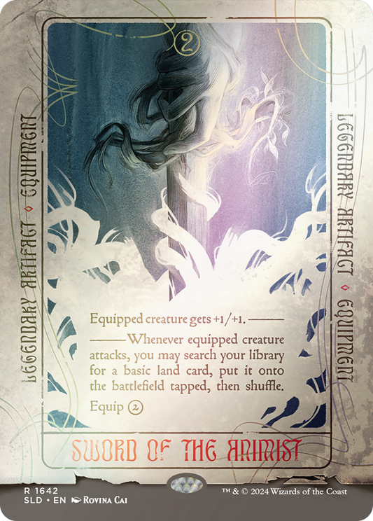 Sword of the Animist(Borderless) Foil (1642★)