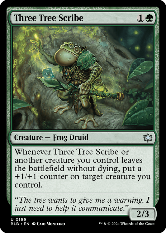 Three Tree Scribe (199)