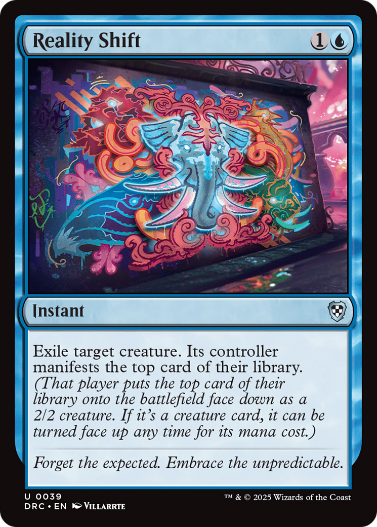 Reality Shift (039) - Commander: Aetherdrift