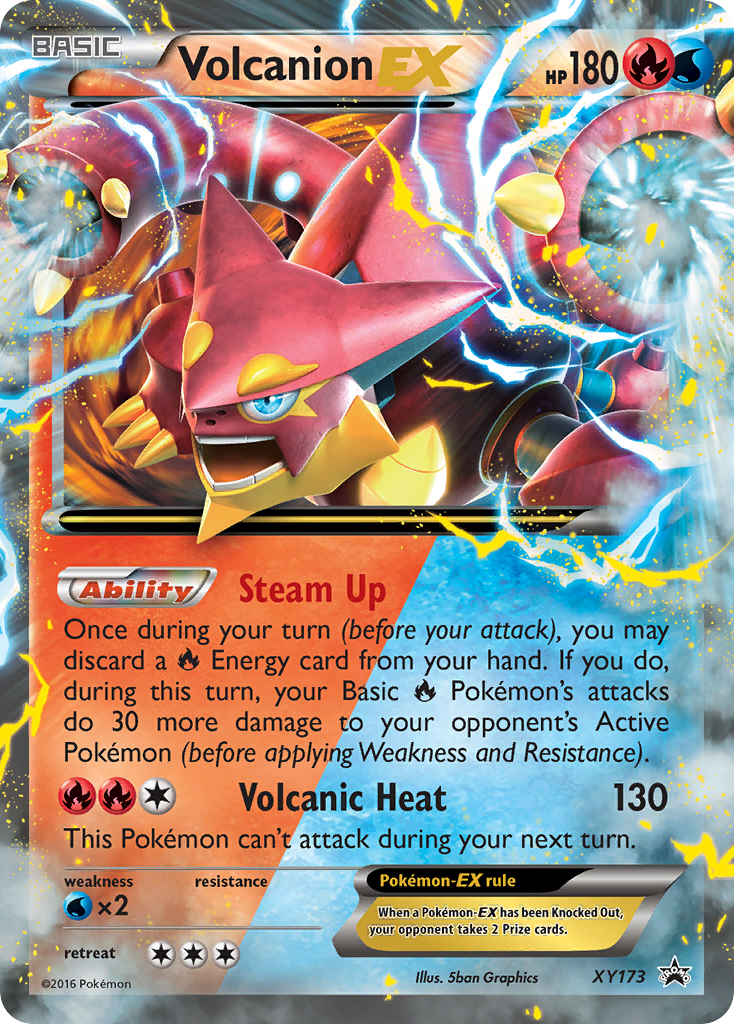 Volcanion EX (XY173) [XY: Black Star Promos] | Silver Goblin