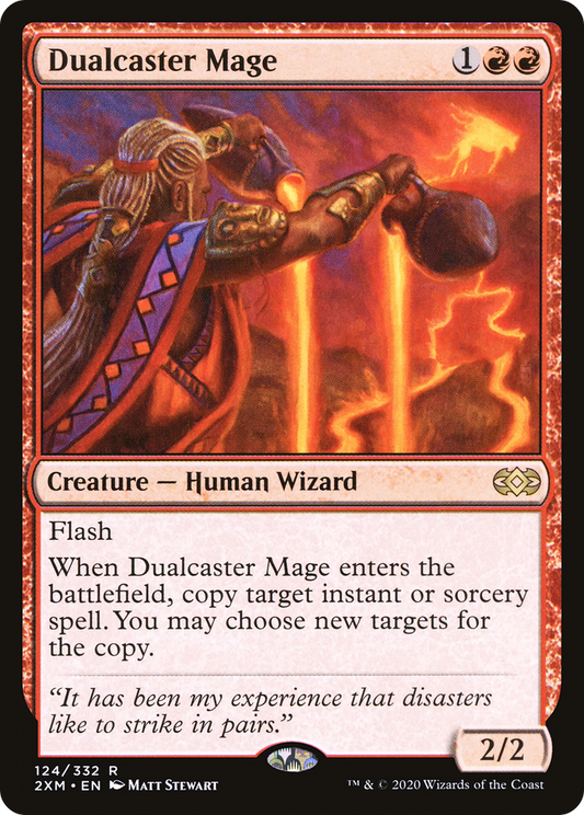 Dualcaster Mage [Double Masters] Foil