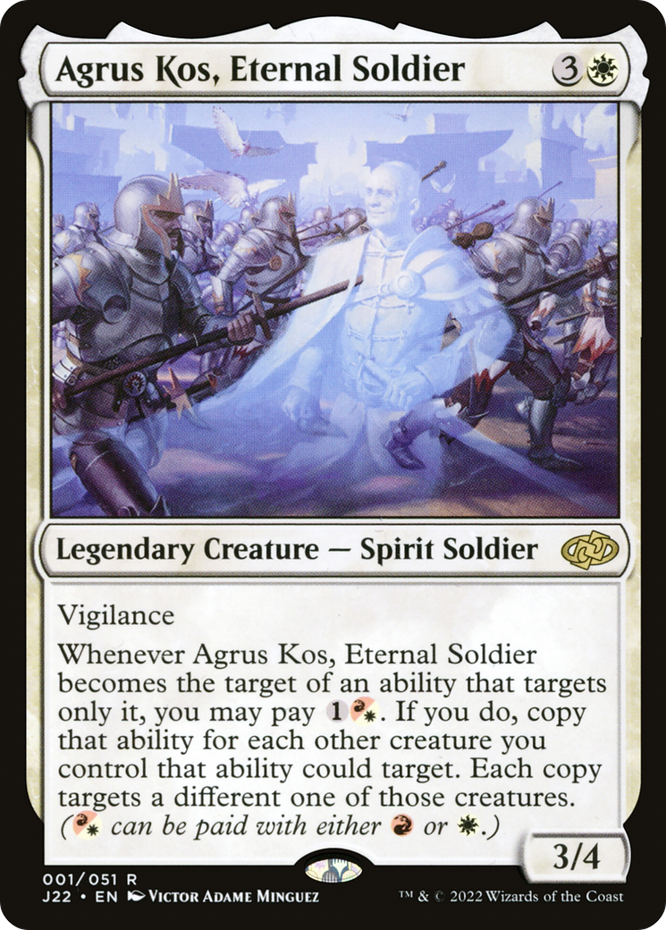 Agrus Kos, Eternal Soldier [Jumpstart 2022] | Silver Goblin