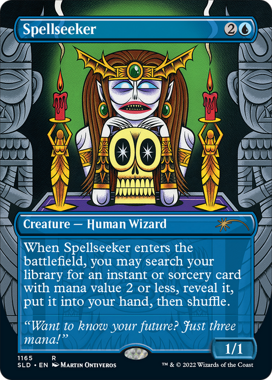 Spellseeker (Borderless) [Secret Lair Drop Series] Foil