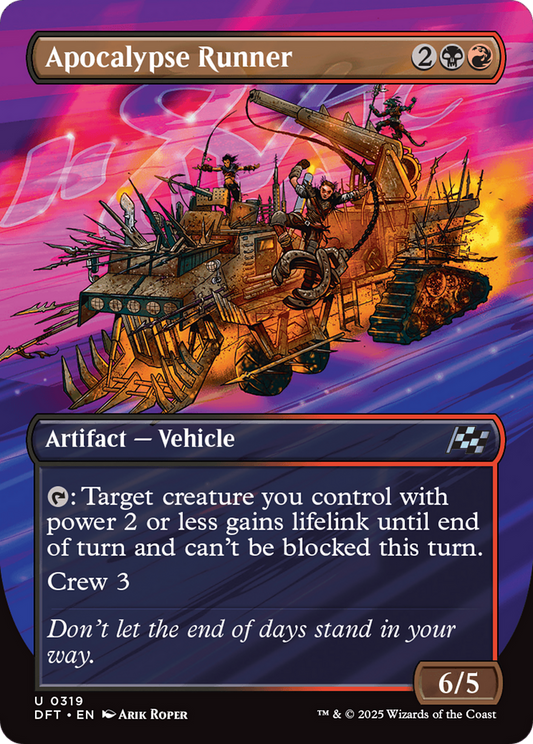 Apocalypse Runner (Borderless) (319) - Aetherdrift