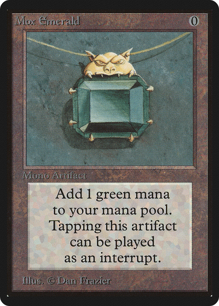 Mox Emerald [Beta Edition] | Silver Goblin