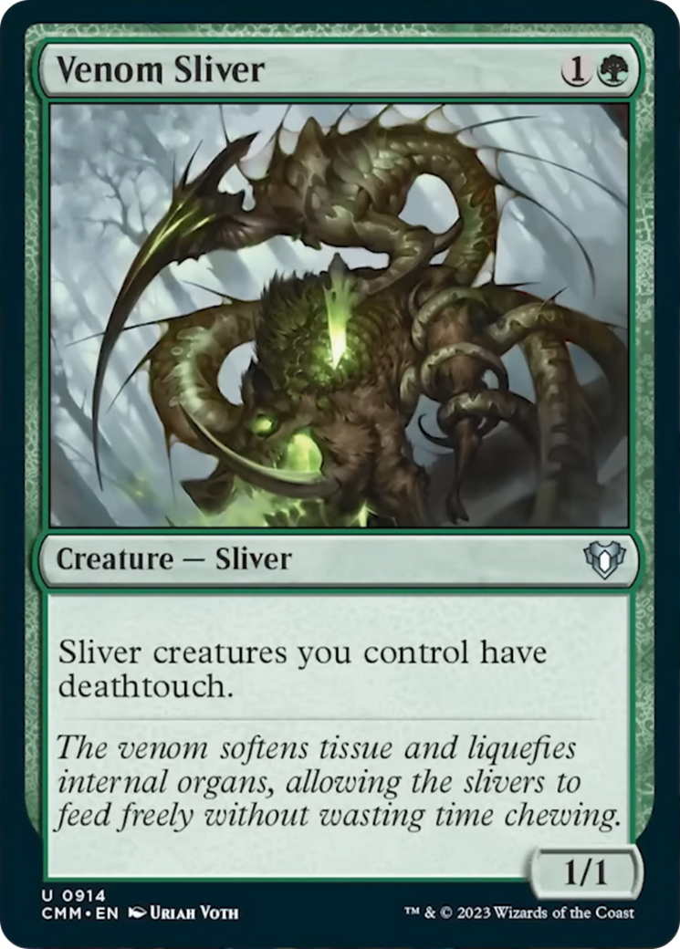 Venom Sliver [Commander Masters] | Silver Goblin