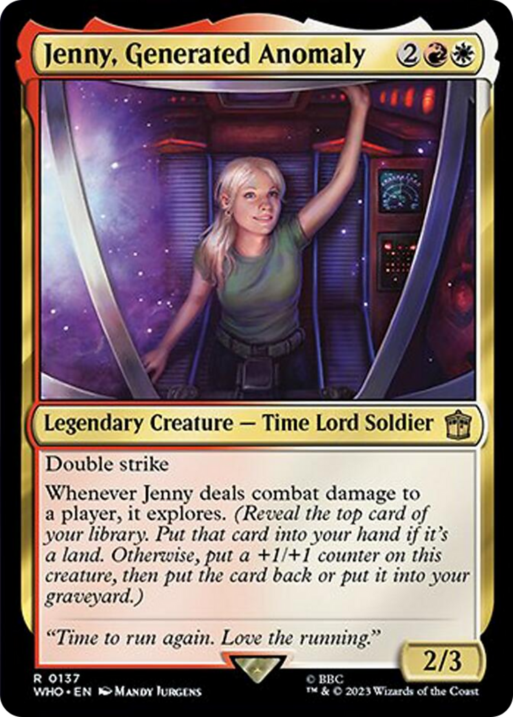 Jenny, Generated Anomaly [Doctor Who] | Silver Goblin