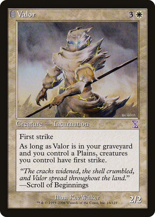 Valor [Time Spiral Timeshifted] Foil