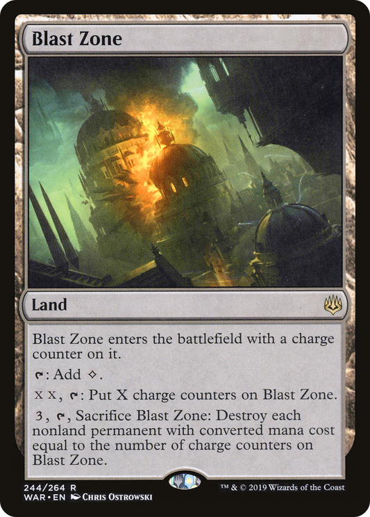Blast Zone [War of the Spark] Foil