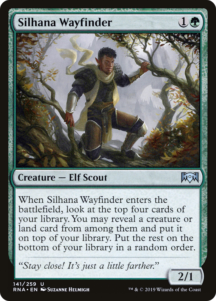 Silhana Wayfinder [Ravnica Allegiance] Foil