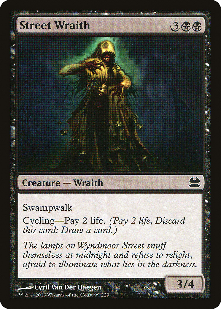Street Wraith [Modern Masters] Foil