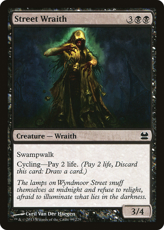 Street Wraith [Modern Masters] Foil