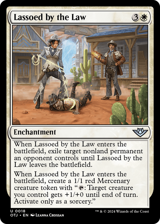 Lassoed by the Law [Outlaws of Thunder Junction] Foil