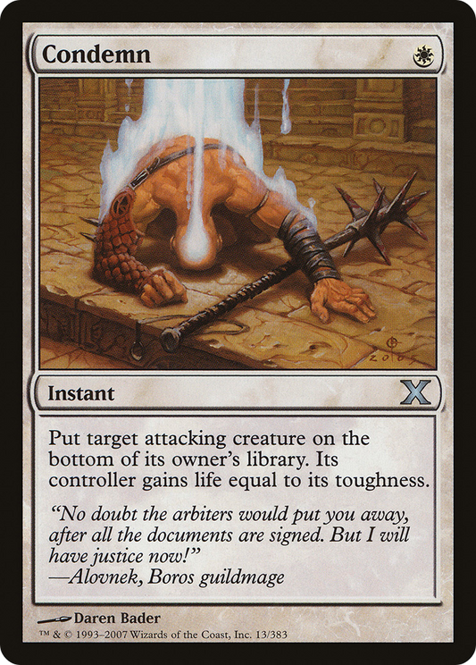 Condemn [Tenth Edition]