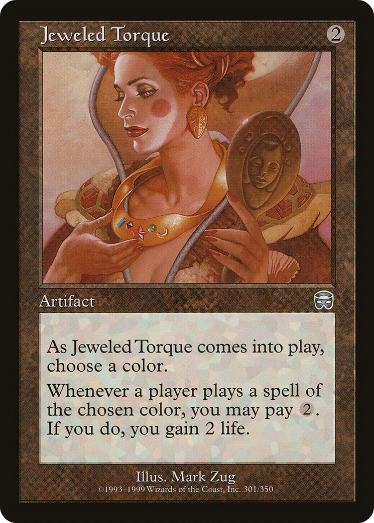 Jeweled Torque [Mercadian Masques] | Silver Goblin