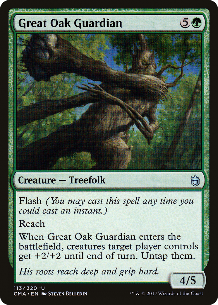 Great Oak Guardian [Commander Anthology] | Silver Goblin