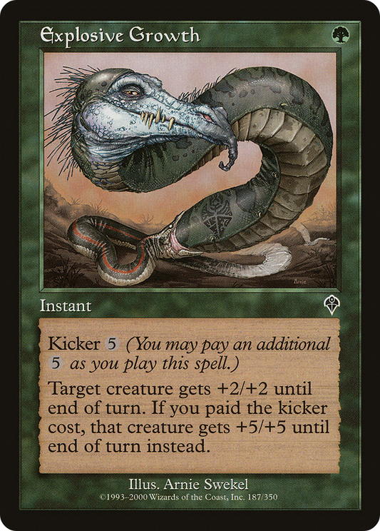 Explosive Growth [Invasion] Foil