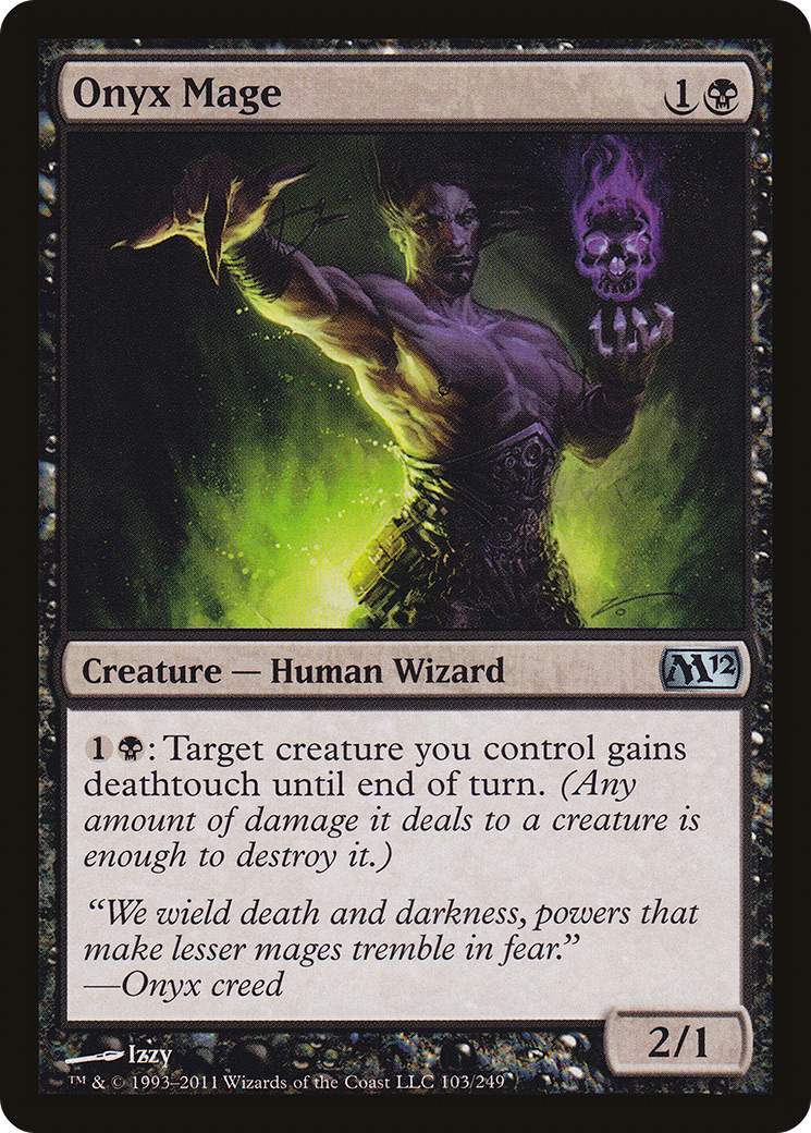 Onyx Mage [Magic 2012] Foil