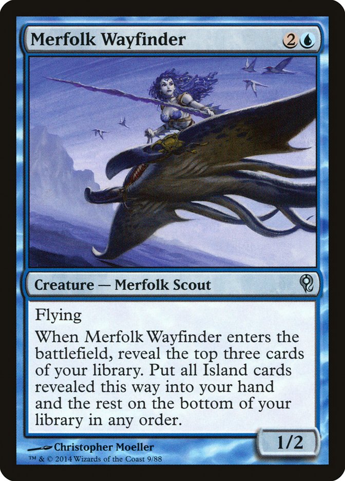 Merfolk Wayfinder [Duel Decks: Jace vs. Vraska] | Silver Goblin