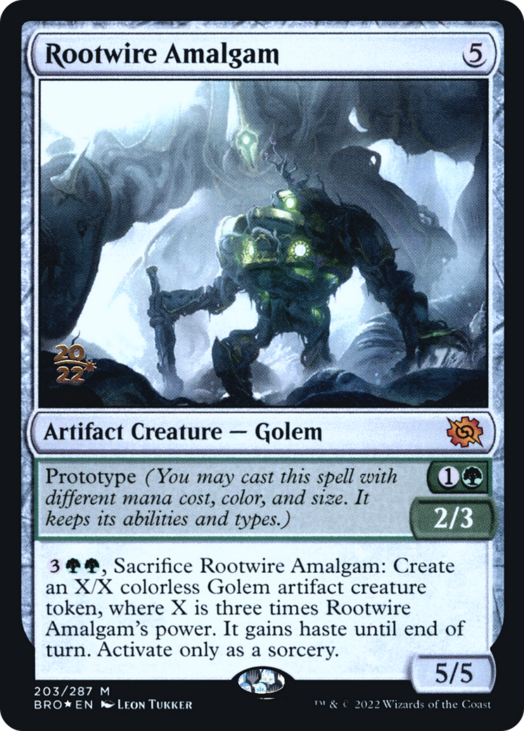 Rootwire Amalgam [The Brothers' War Prerelease Promos]