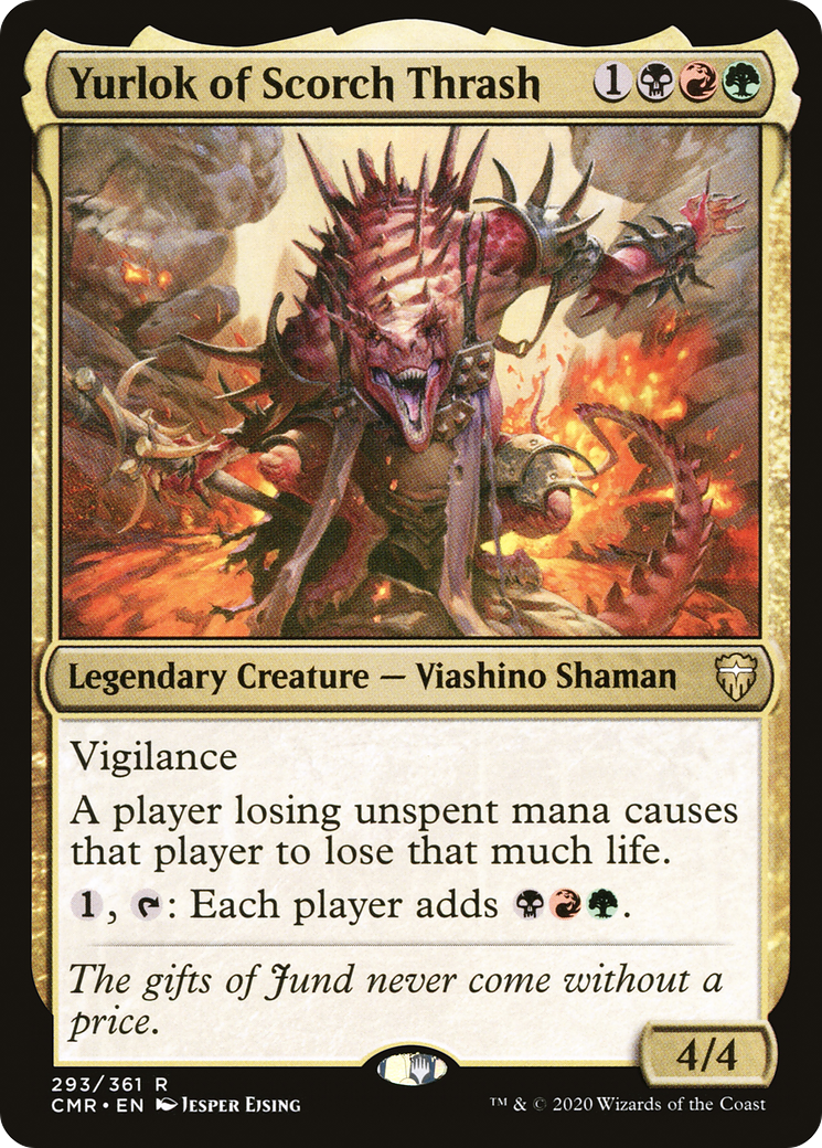 Yurlok of Scorch Thrash [Commander Legends] Foil