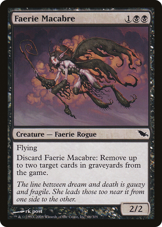 Faerie Macabre [Shadowmoor] Foil