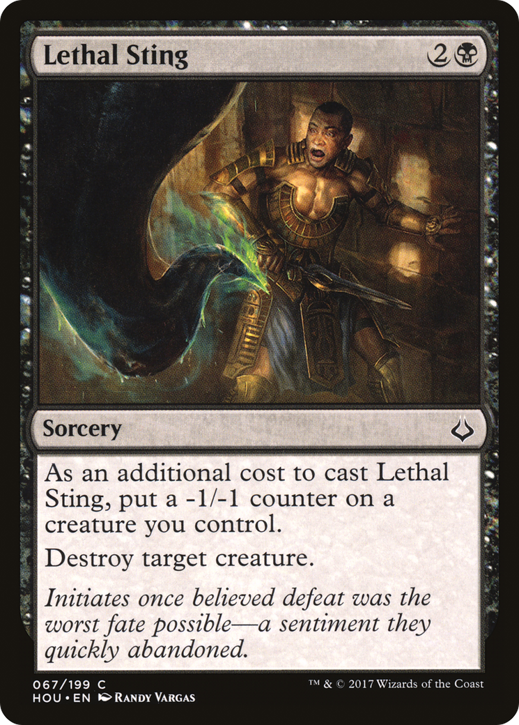 Lethal Sting [Hour of Devastation] Foil
