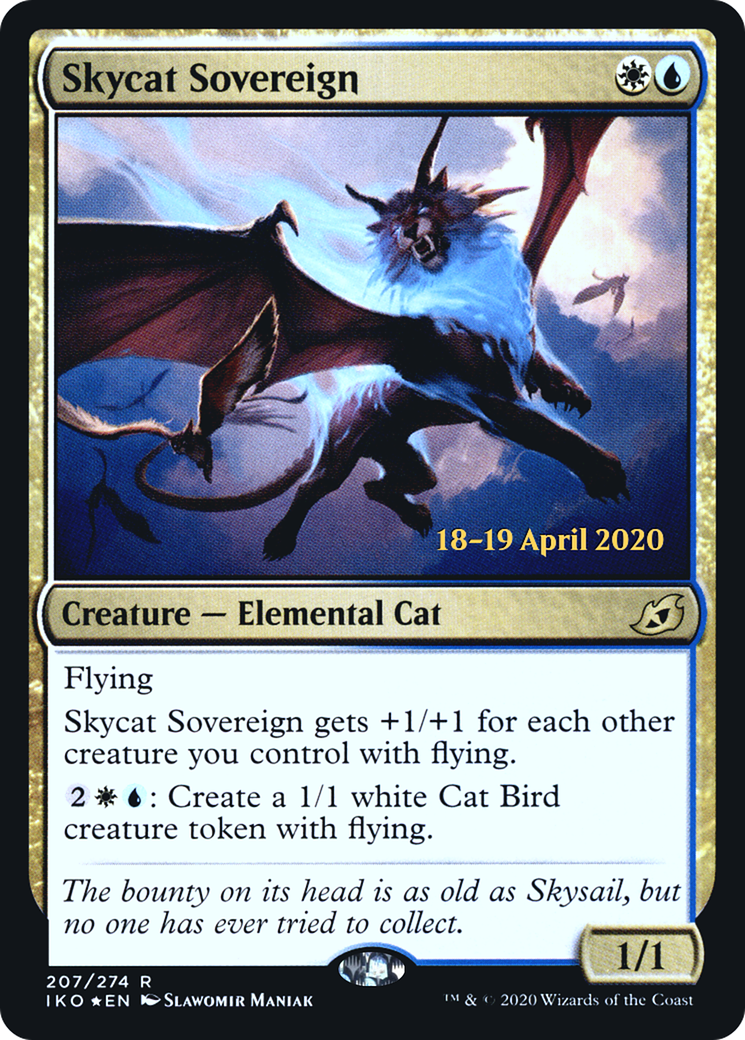 Skycat Sovereign (207) Foil - Ikoria: Lair of Behemoths Promos