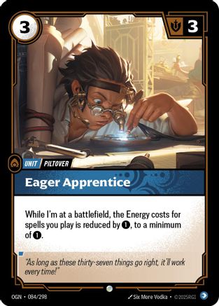 Eager Apprentice (084) Foil - Origins