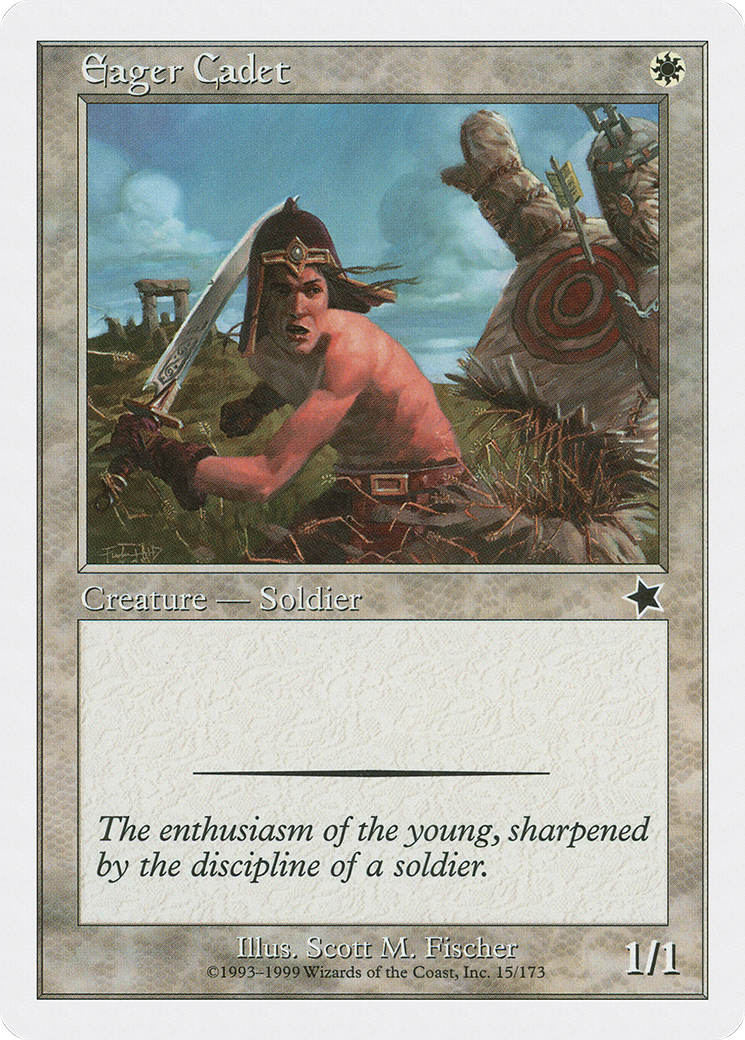 Eager Cadet (015) - Starter 1999